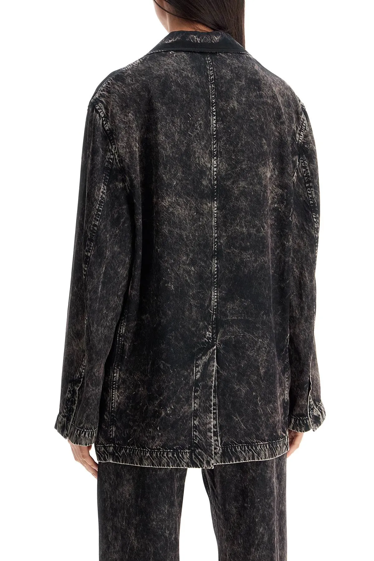 "viscose trompe l AH0296 BLACK/BEIGE