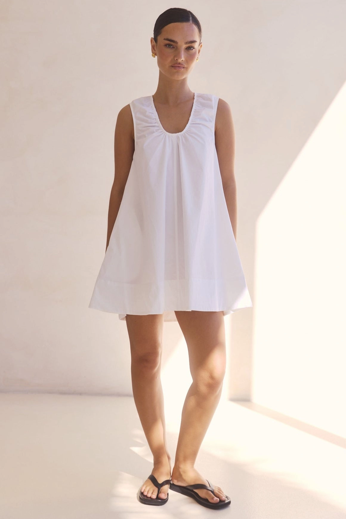 Lightweight Wear Raelle Mini Dress (White)