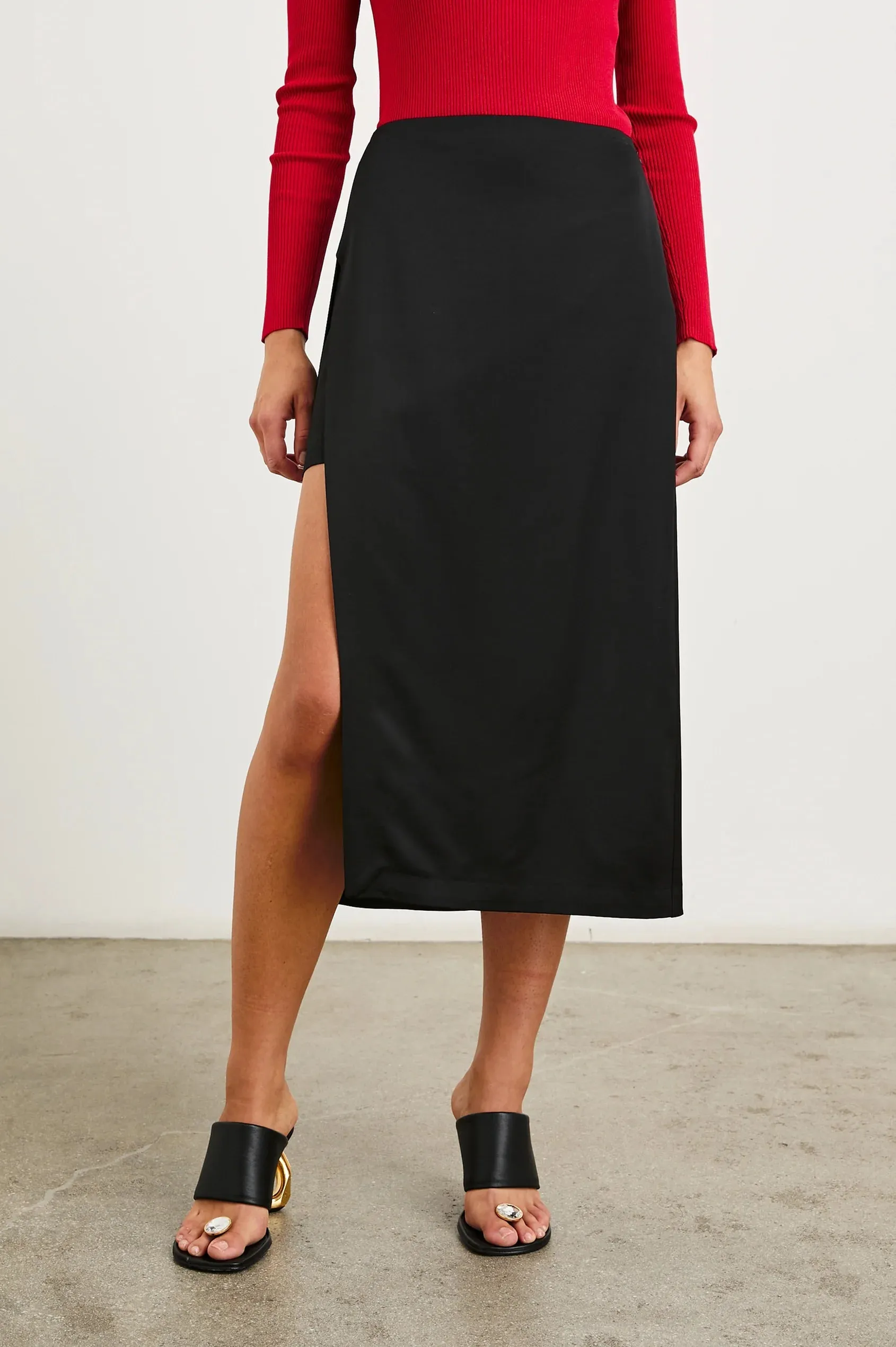 Rails Kira Pencil Skirt- Black