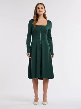 Sofie Ponte Dress Fit Clean Comfortable and Fashionable