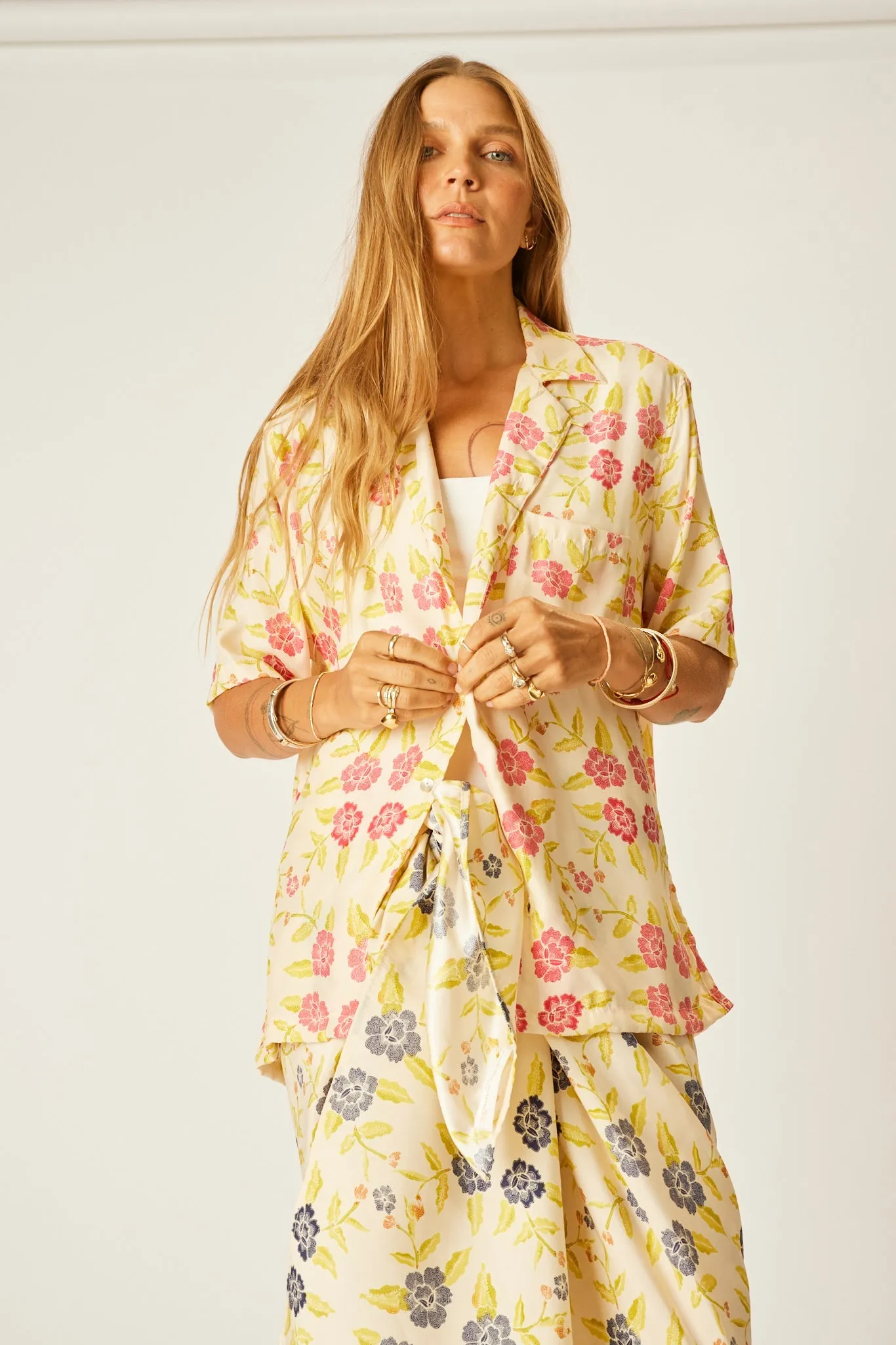 KEVIN SHIRT (UNISEX) Weighted Hem