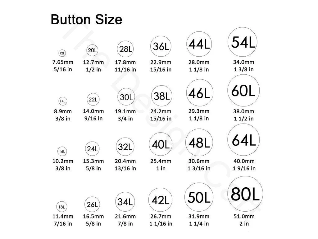 Red Green Flowers Design Wooden Buttons