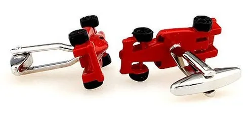 Red Racing Car Cufflinks
