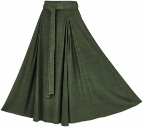 Demeter Skirt Limited Edition Moss Green Designer Label Light Mood