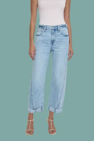 Active Motion All terrain Kacey Mid Rise Cuffed Straight Jean