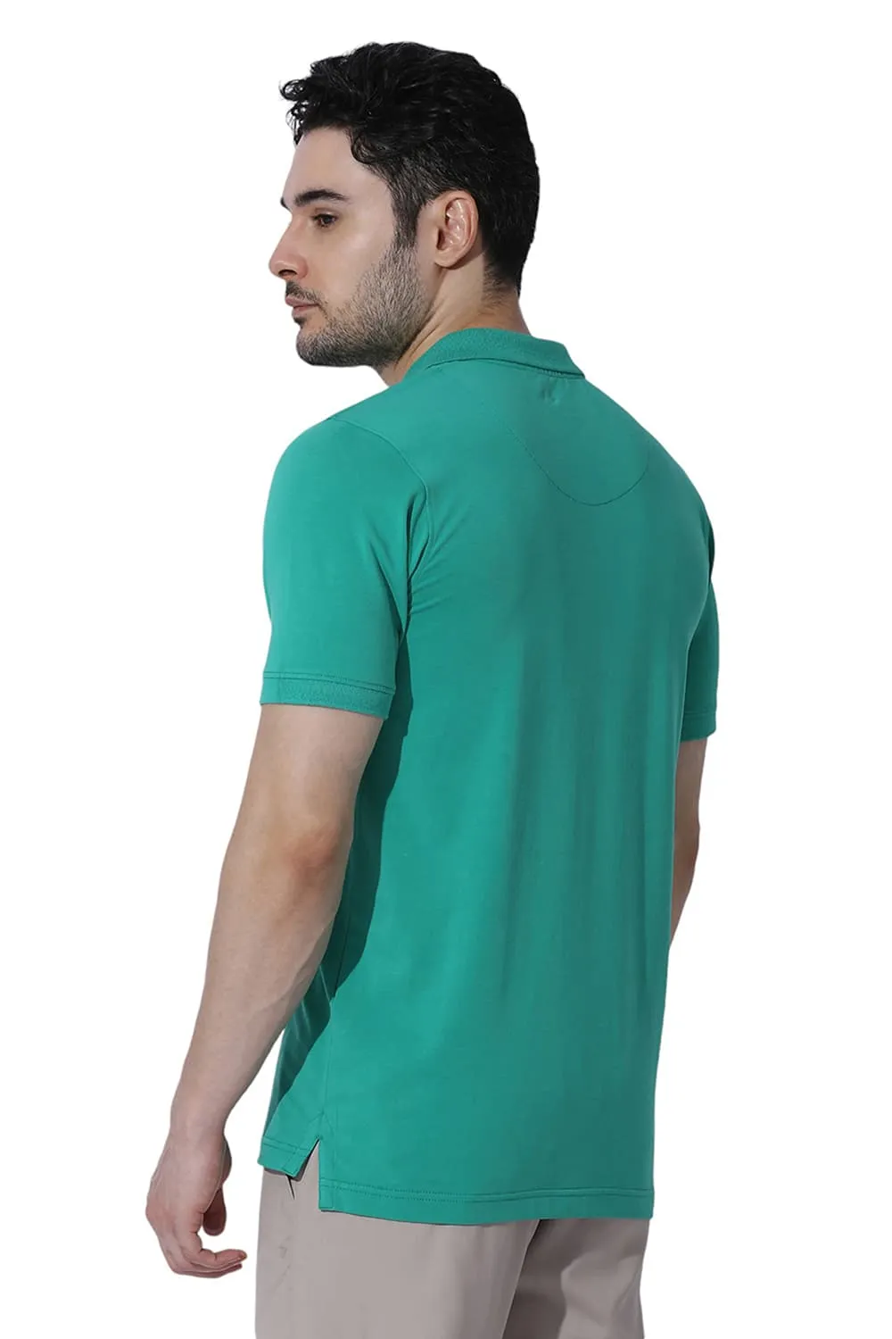 Regular Fit Cotton Solid Polo T-Shirts