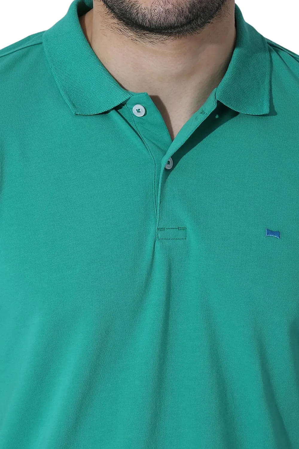 Regular Fit Cotton Solid Polo T-Shirts