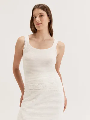 Carlo Knit Cami Reinforced Seams