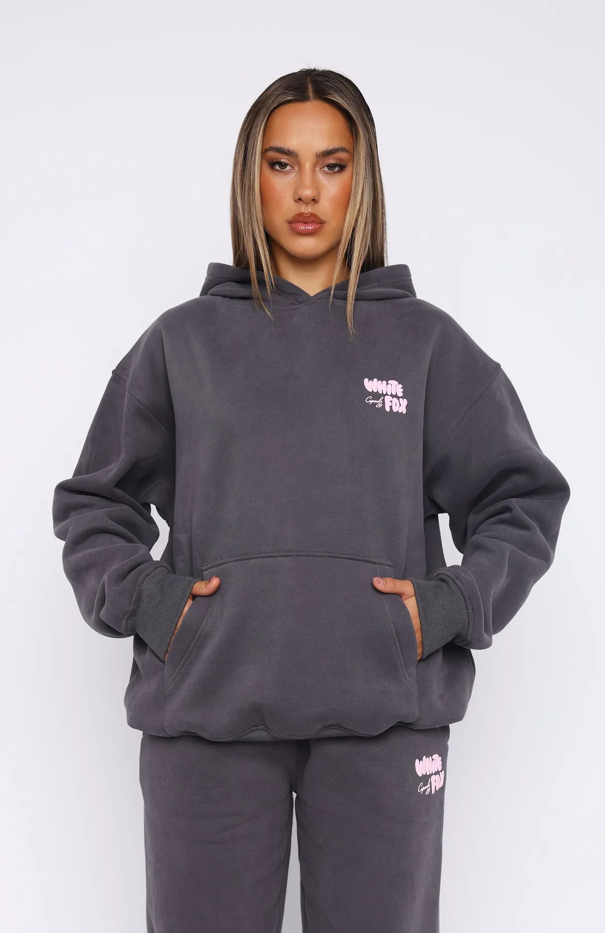 Capsule 9 Star Of The Moment Oversized Hoodie Volcanic Flatlock Seam Construction Sleek Texture