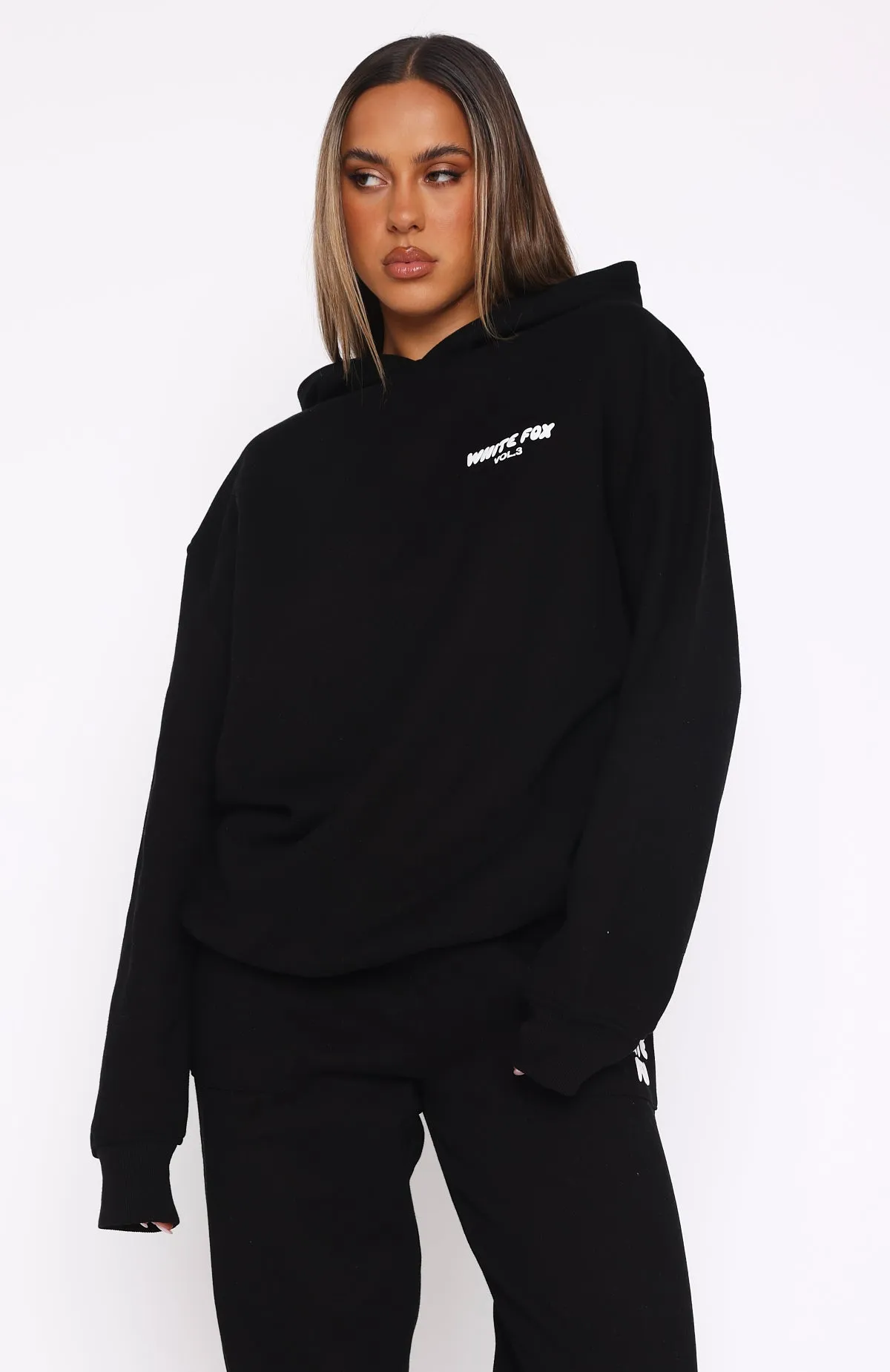 Durable Blend elastic waistband Offstage Hoodie Monochrome
