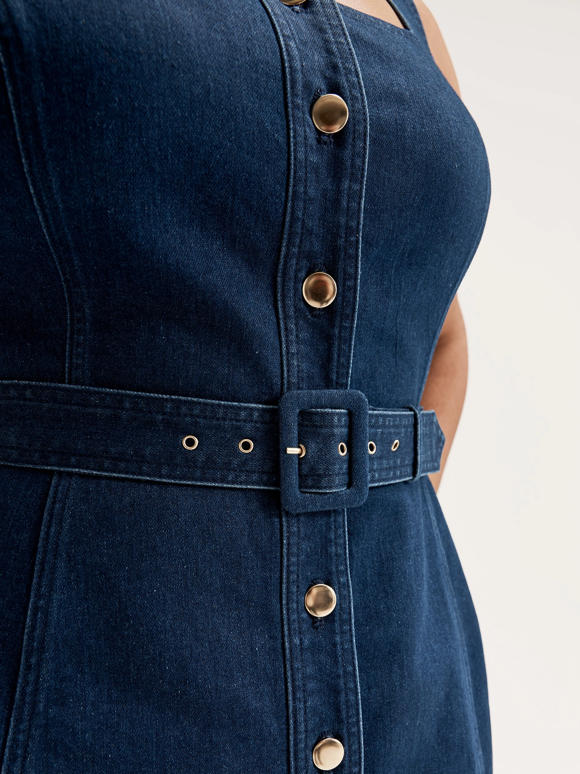 Jagger Denim Dress Natural Fit