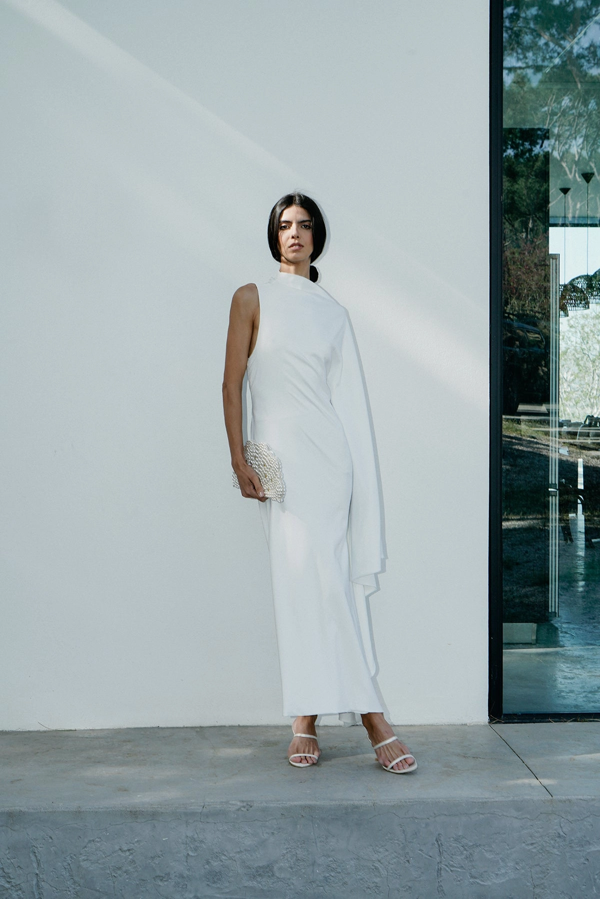 Thalia Dress Contrast-Panel