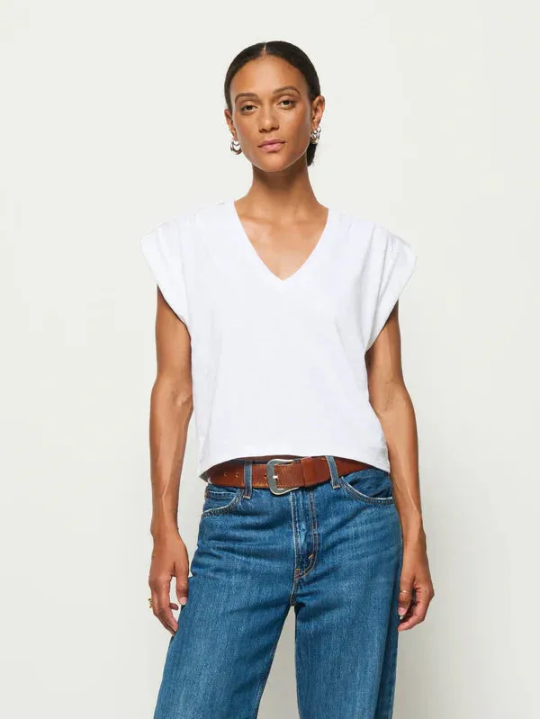 Quick Comfort Design Layered Sleeve Construction Cooper Tank