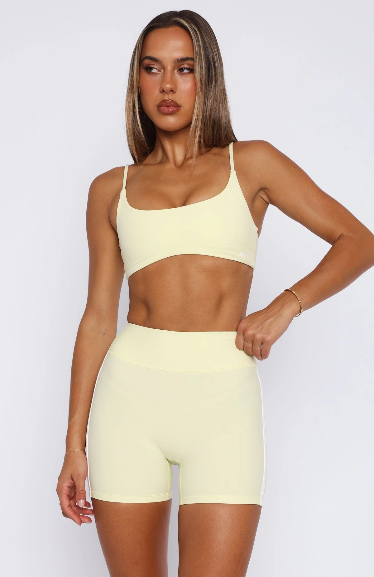 Motivate You Sports Bra Lemon FoldableFeature