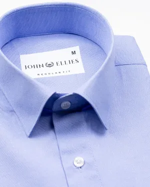 Renato Privilege Ciel Blue Plain Oxford Cotton Shirt