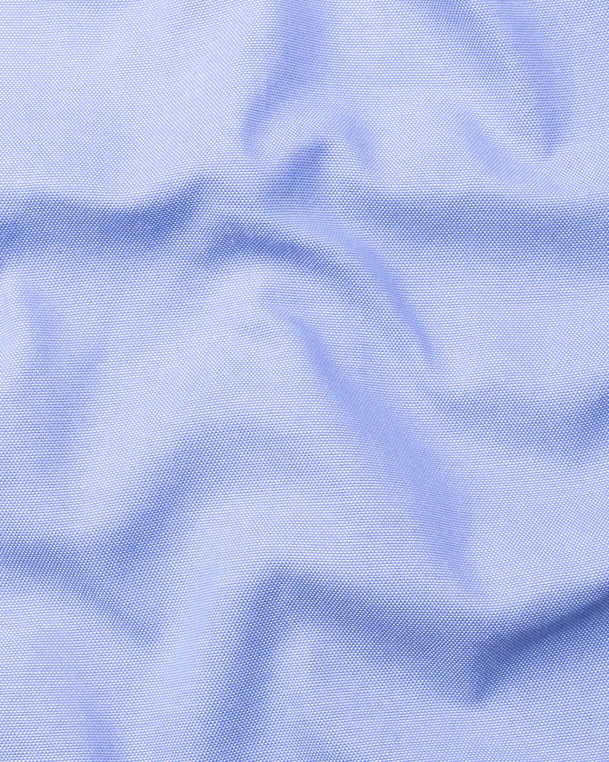 Renato Privilege Ciel Blue Plain Oxford Cotton Shirt