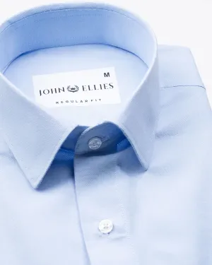 Renato Privilege Zerua Sky Plain Oxford Cotton Shirt