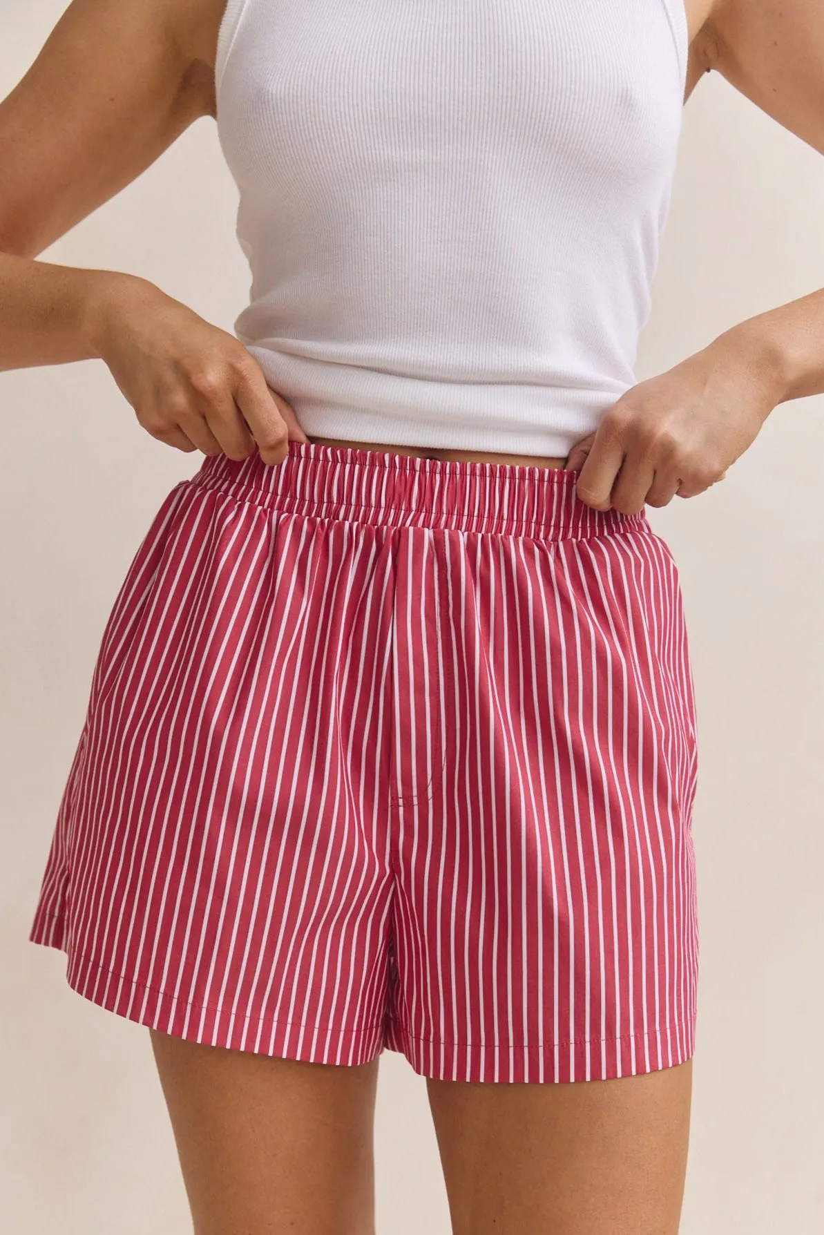 Briar Boxer Short (Red) Adjustable Fit