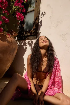 Sun Protection Fabric PAREO - NM HERITAGE BATIK EMBROIDERED