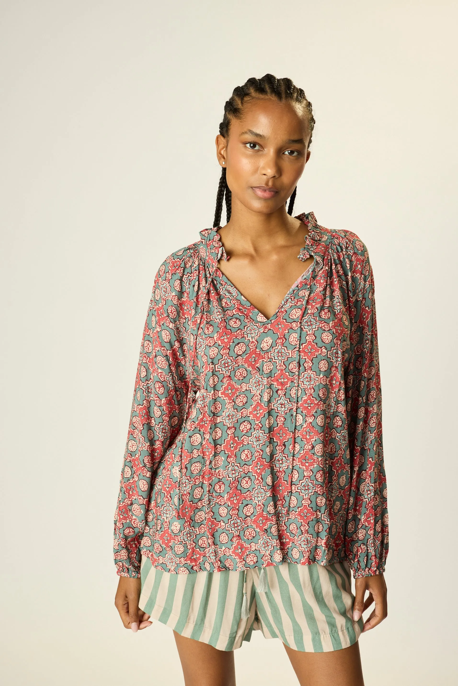PENNY BLOUSE TumbleDryFriendlyMaterial