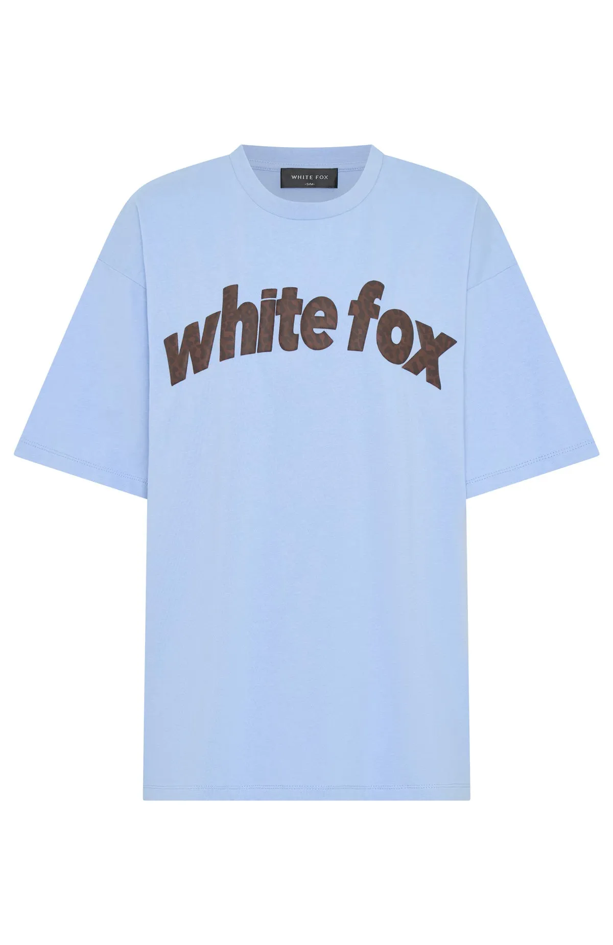 From The Archives Allora Oversized Tee Blue MachineWashable Structure Heat Retention Technology