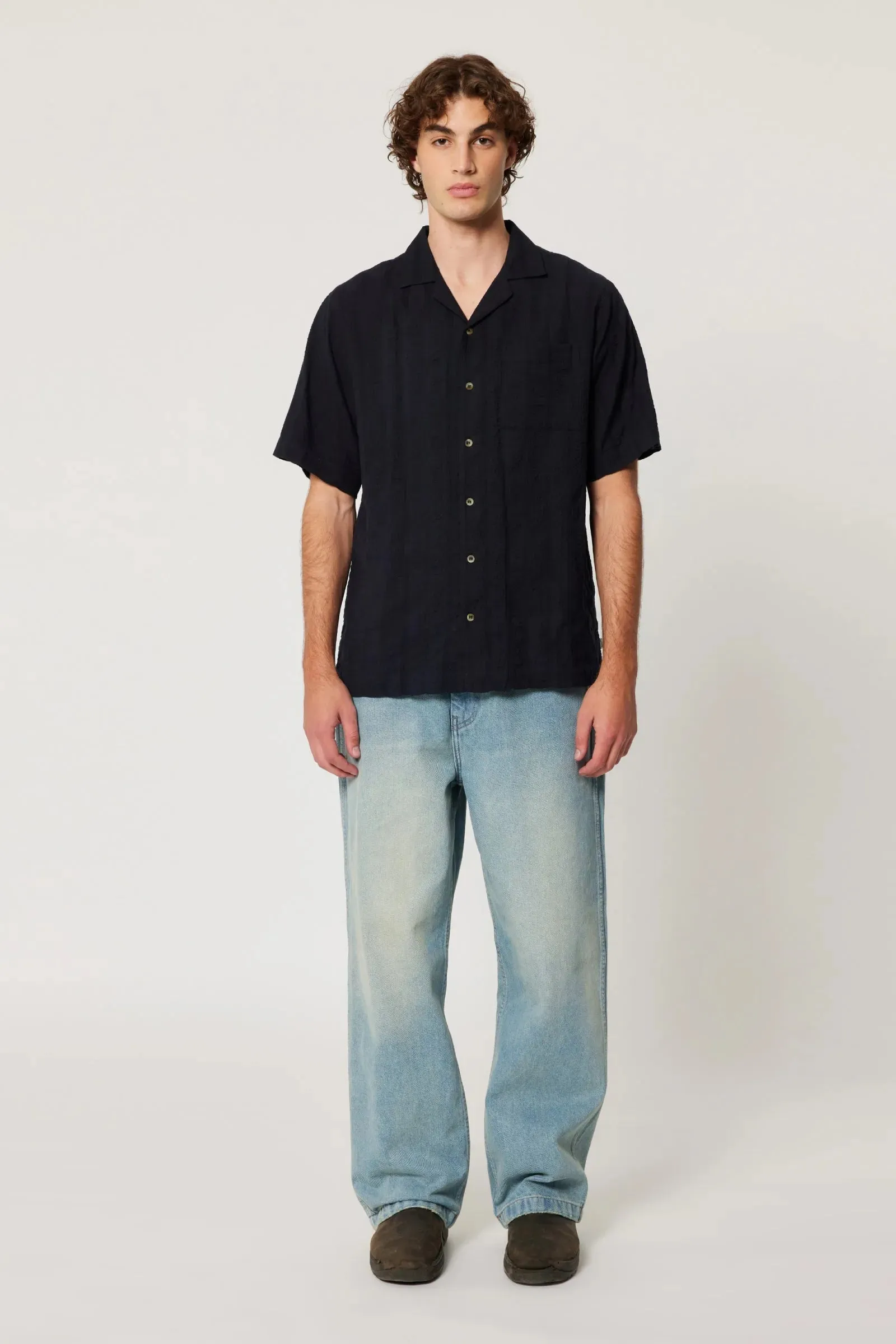 Rolla’s Bowler Seersucker Shirt