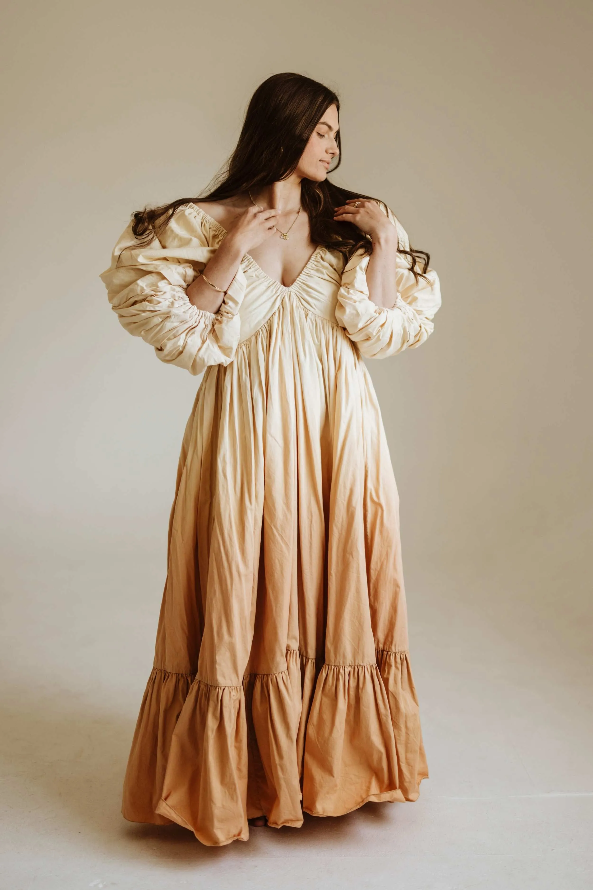 Rooh Collective Birthday Gown - Sun Ombre