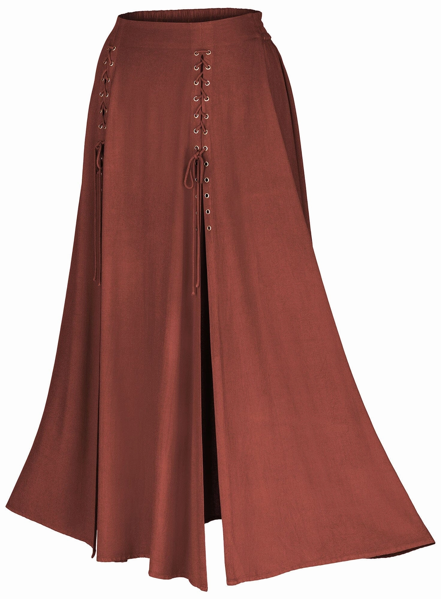 Opaque finish Soft Touch Rowan Maxi Overskirt Limited Edition Harvest Auburn