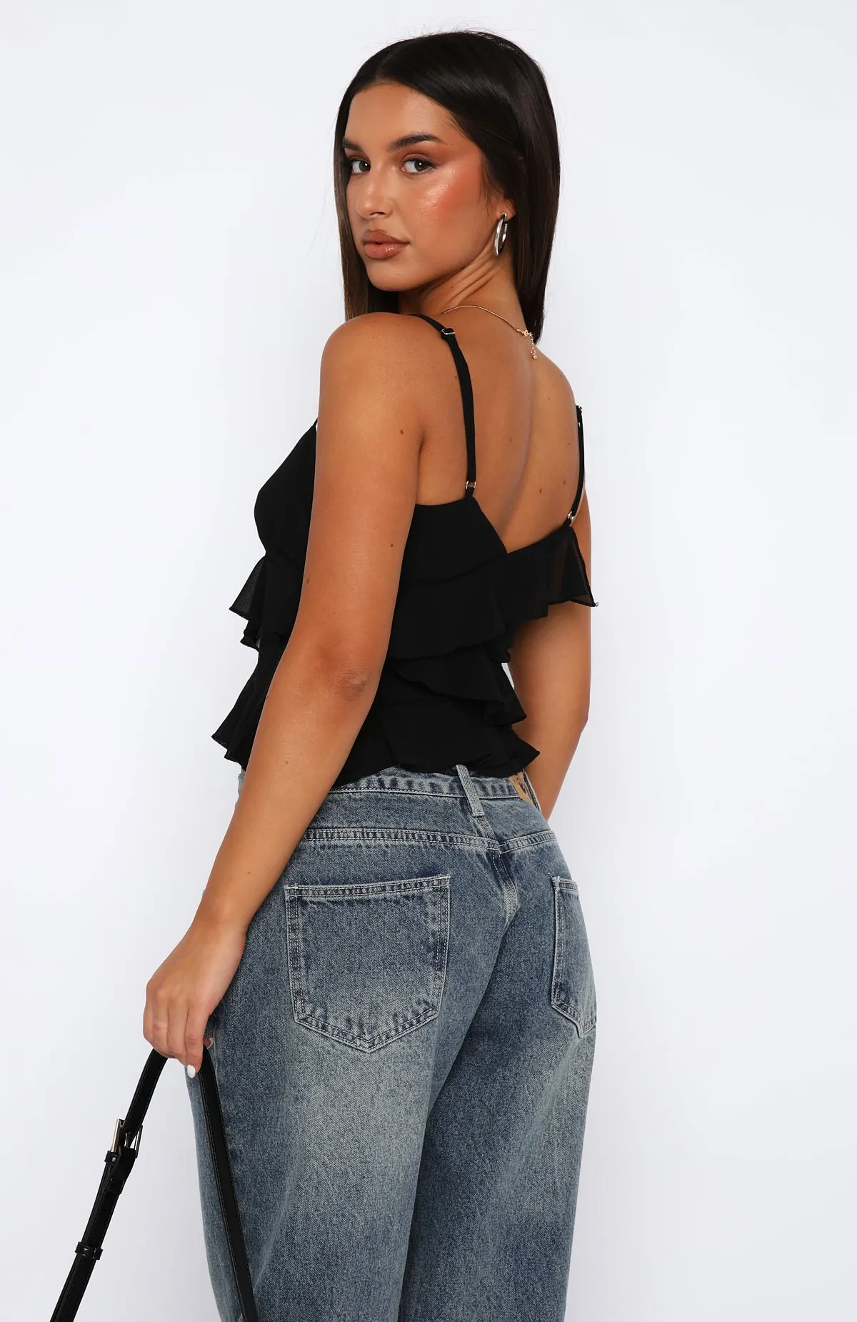 Rules Of Love Top Black Fashionable Look