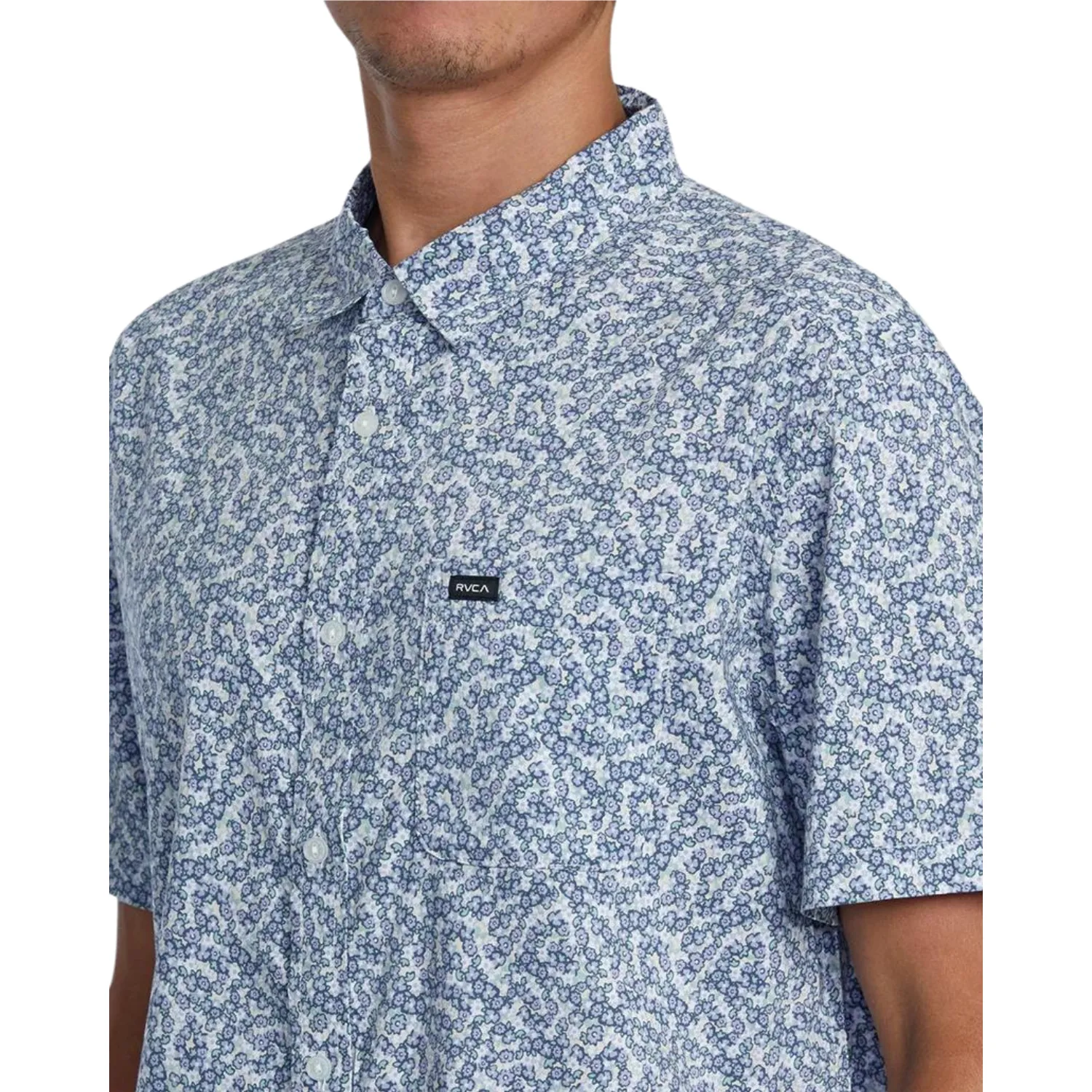 RVCA Micro Gardens Short Sleeve Button Down Shirt - Men's