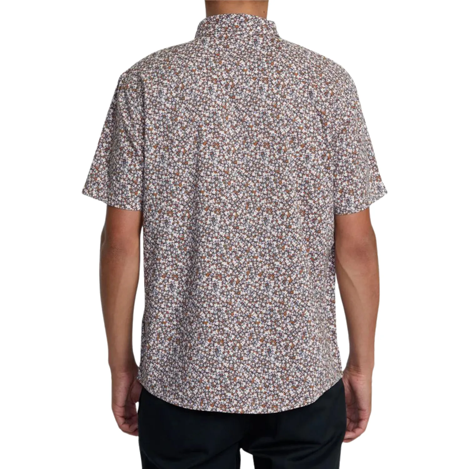 RVCA Micro Gardens Short Sleeve Button Down Shirt - Men's
