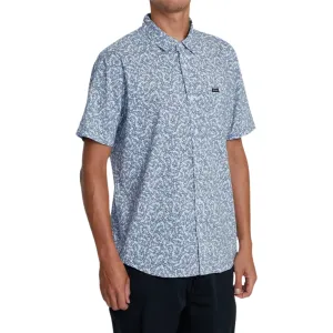 RVCA Micro Gardens Short Sleeve Button Down Shirt - Men's