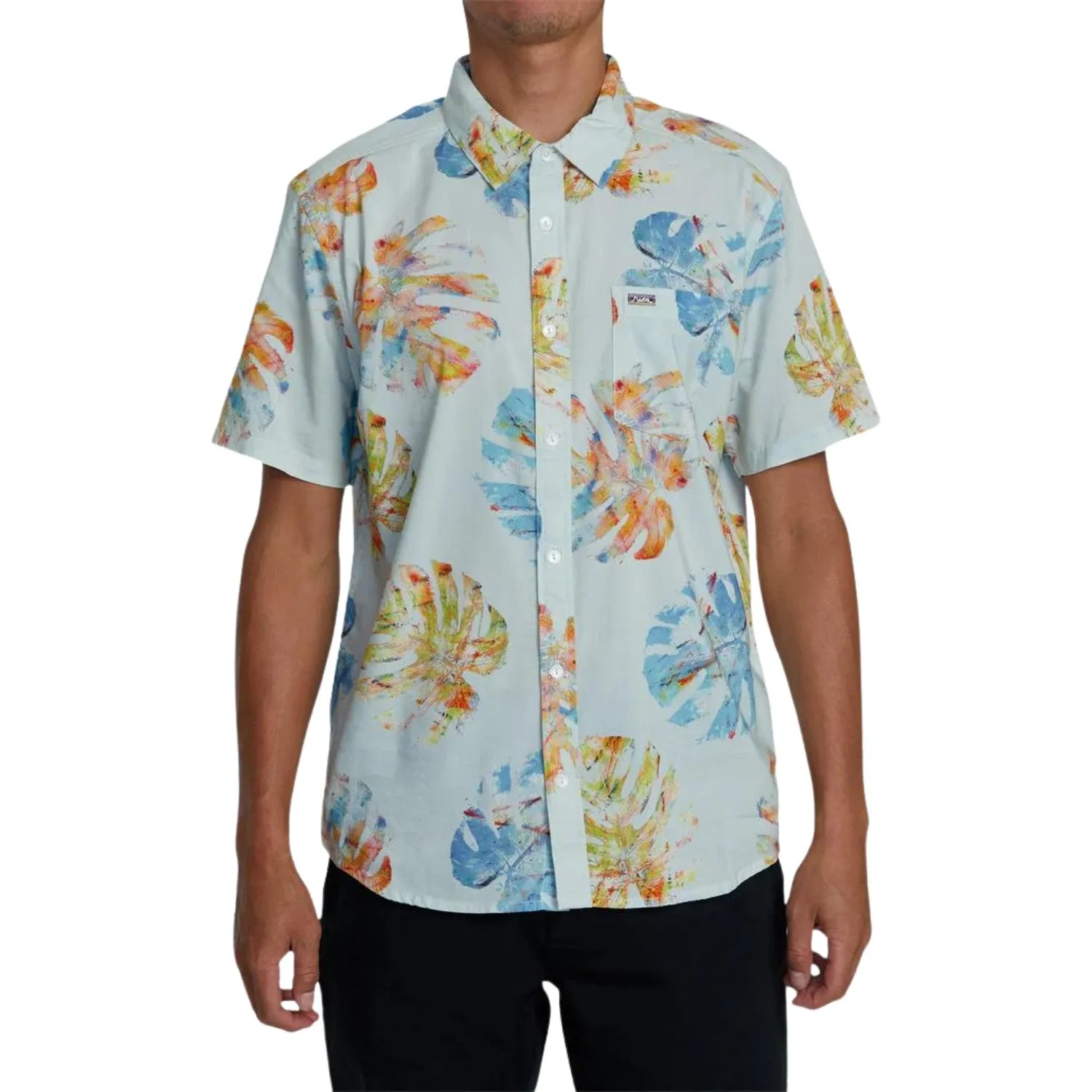 RVCA Oblow Hawaii S/S Button Up Shirt - Men's
