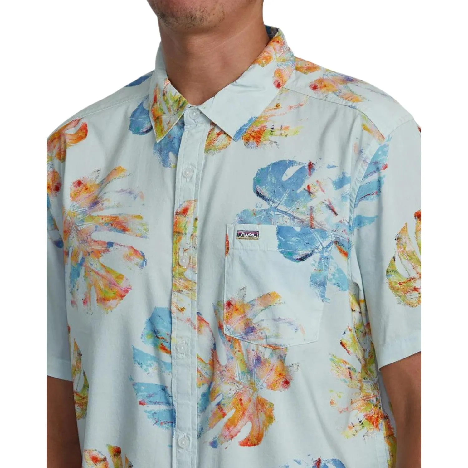 RVCA Oblow Hawaii S/S Button Up Shirt - Men's