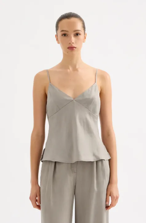 Rylan Cami Top Laser Cut Edges OversizedSilhouette