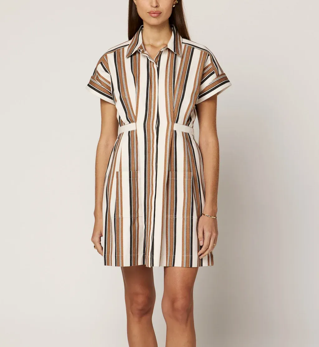 Stylish Appearance Anytime Fit Sable Mini Dress