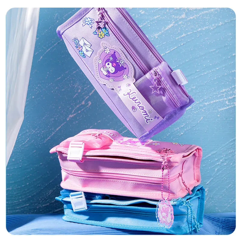 Sanrio Flower Blossom Series Canvas Pencil Case