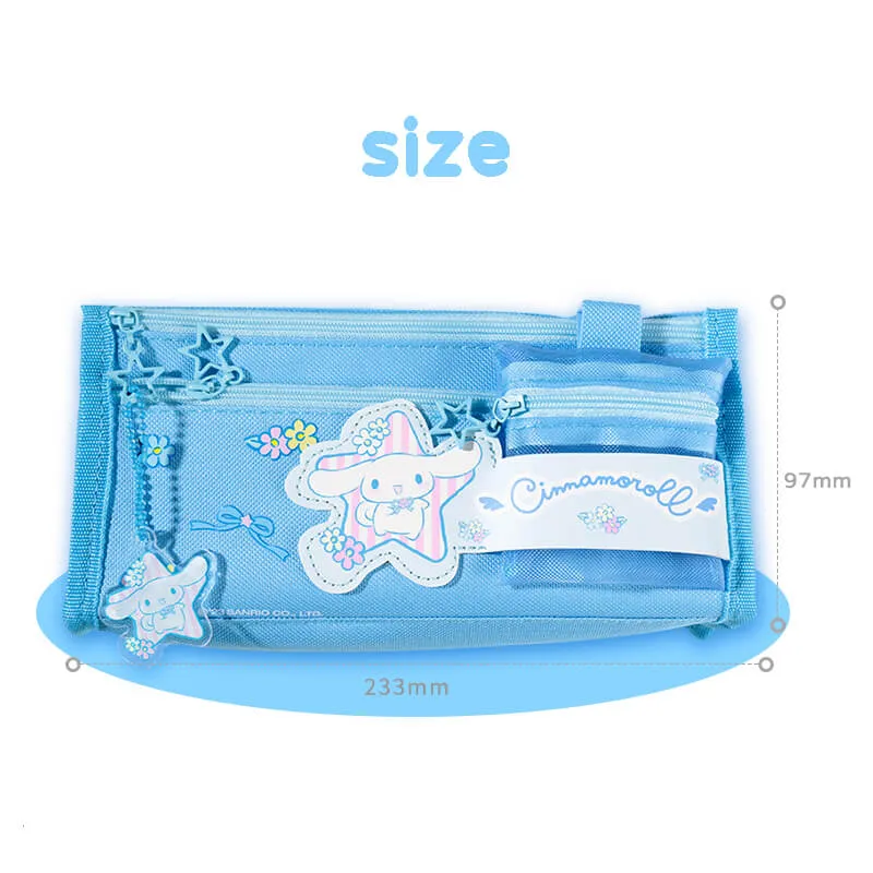 Sanrio Flower Blossom Series Canvas Pencil Case