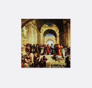 School of Athens - silk pocket squares