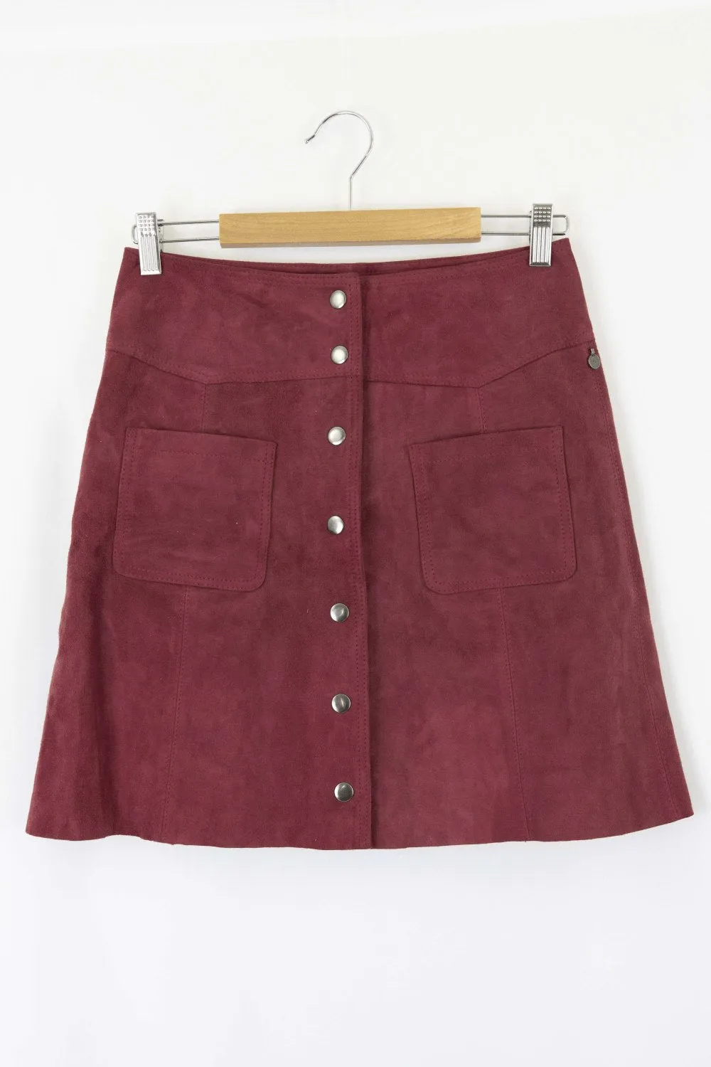 Scotch & Soda Burgundy Skirt 1 (Au XS)