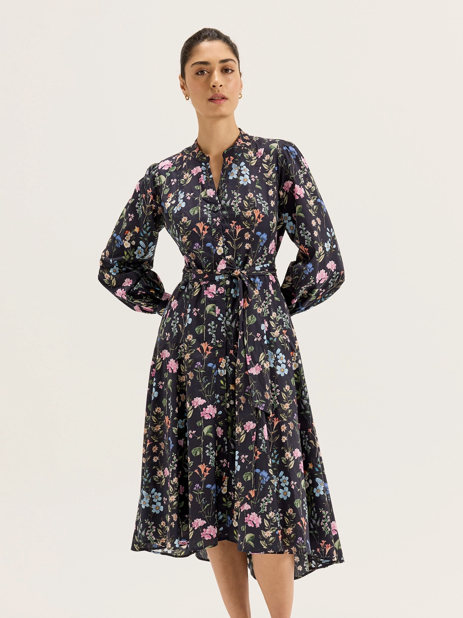 Global Style Scotts Rose Shirtdress