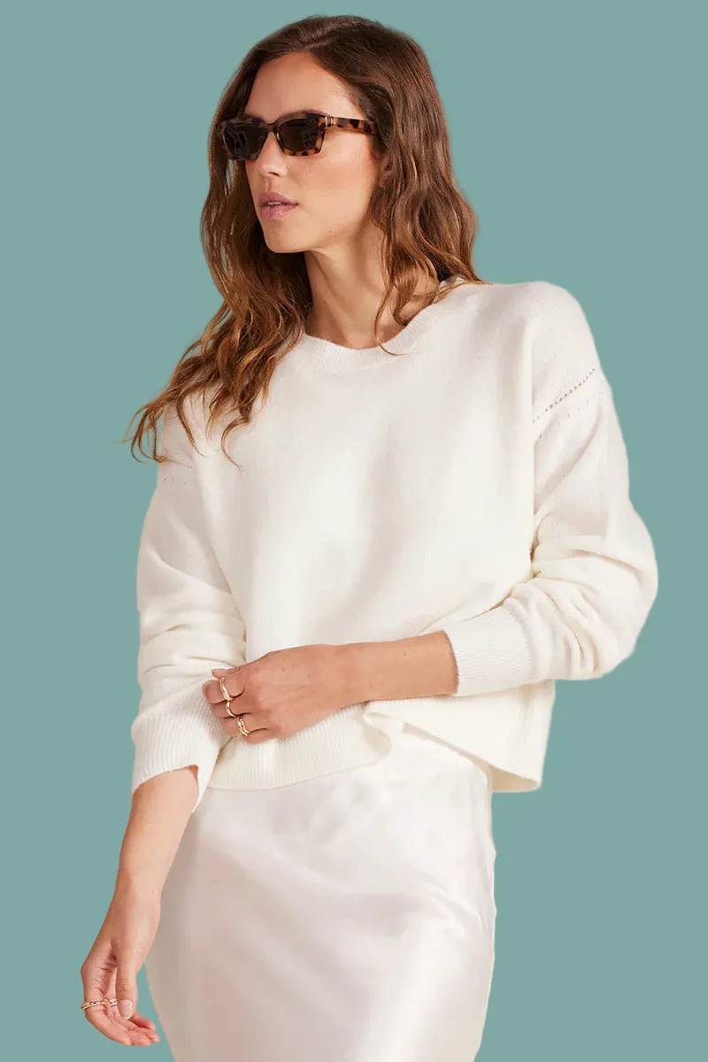 Comfortable Style Crewneck Boxy Sweater