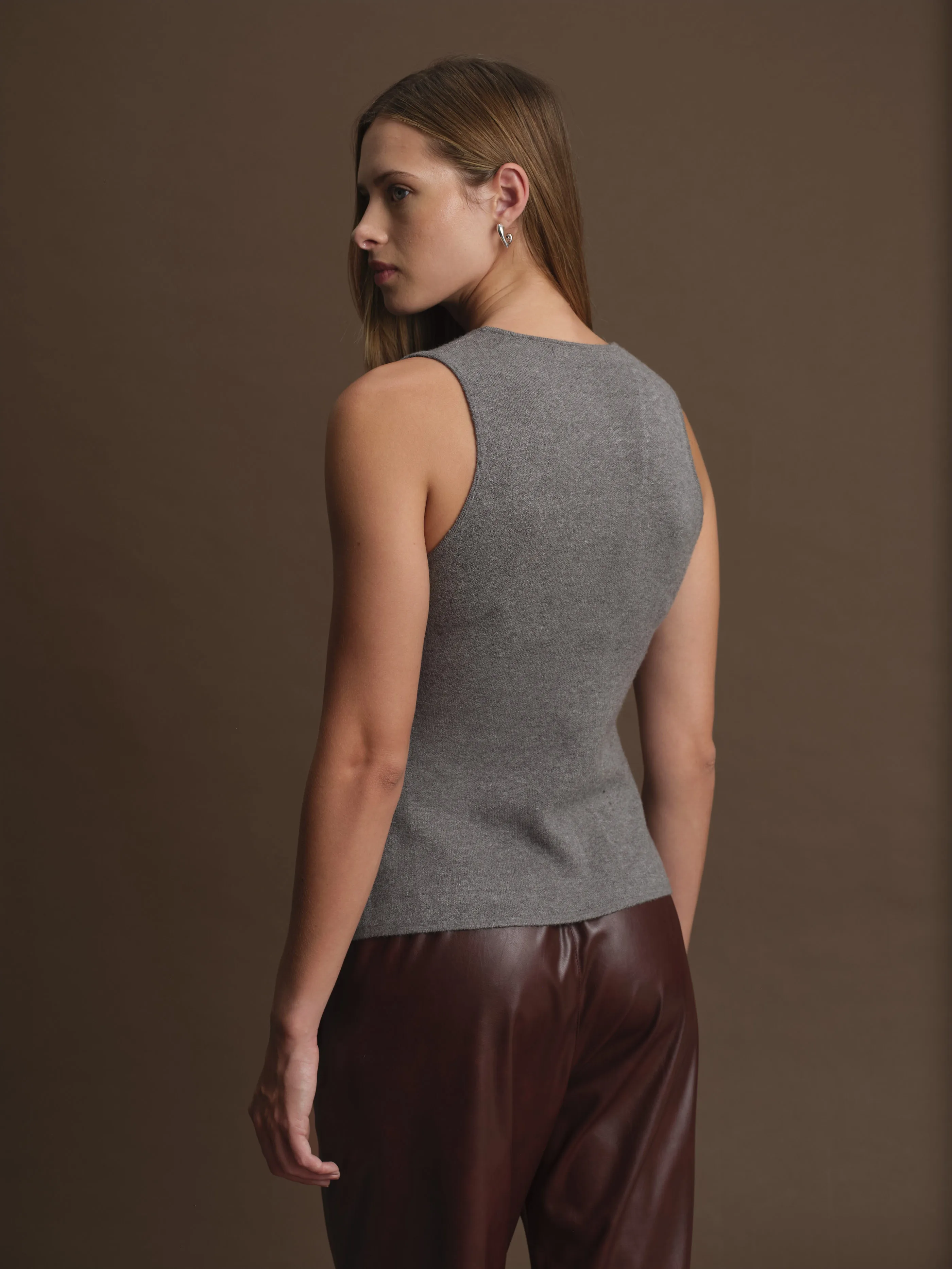 Seamless Construction Design Harry Knit Vest