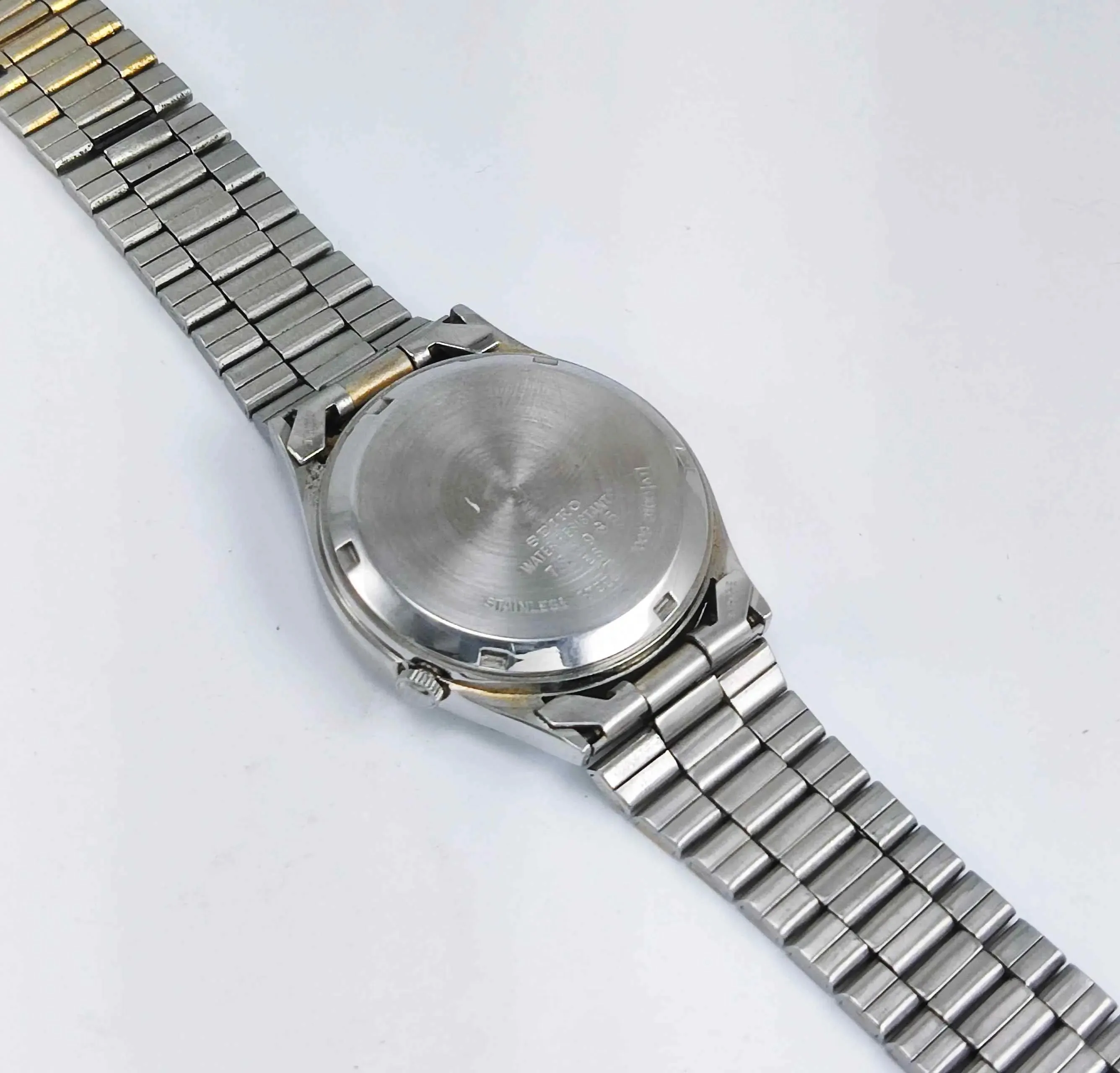 Seiko 5 Automatic-7009A Silver Dial 17 Jewels Day Date Men's Mechanical Watch
