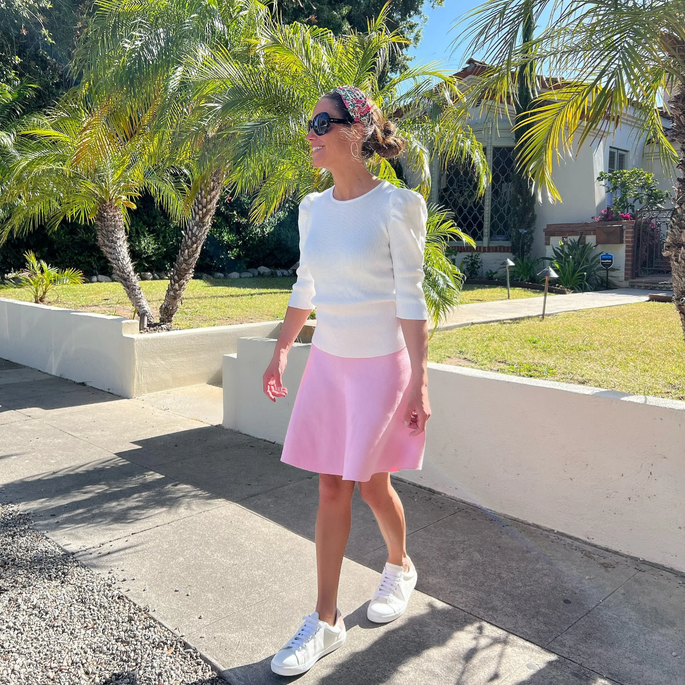 Amazing MM Skirt - Year Round Light Pink Delicate Texture Street Vibe