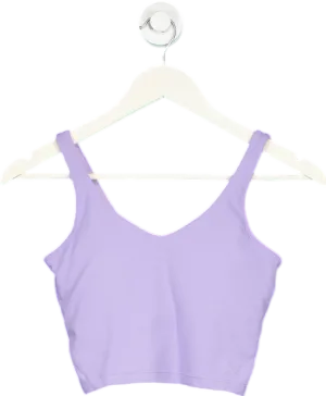 Shein Purple Crop Top UK XS