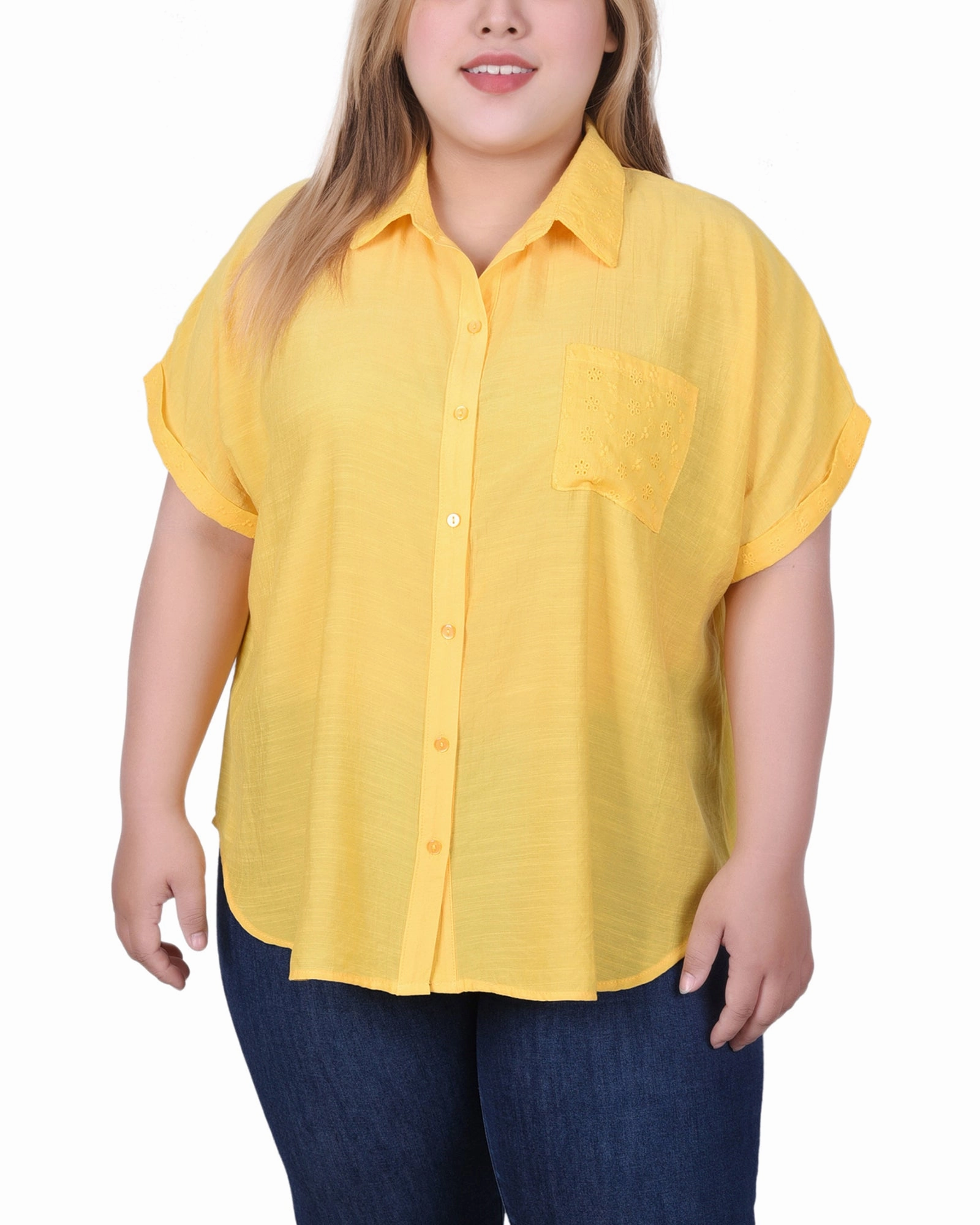 Short Extended Sleeve Blouse UV protection coating LayeringFriendly Weight