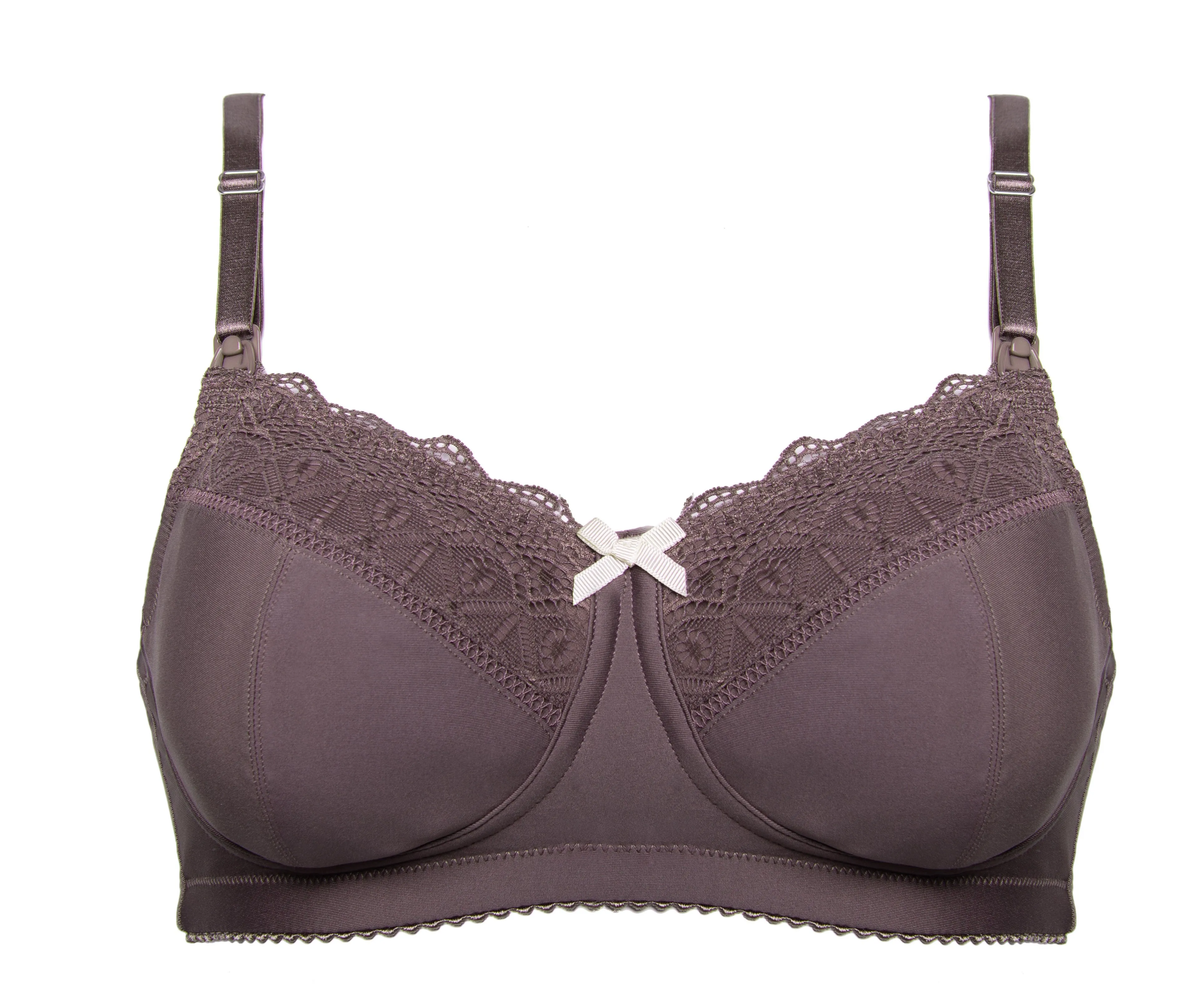 SHOW OFF PEPPERCORN NURSING BRA - WIREFREE