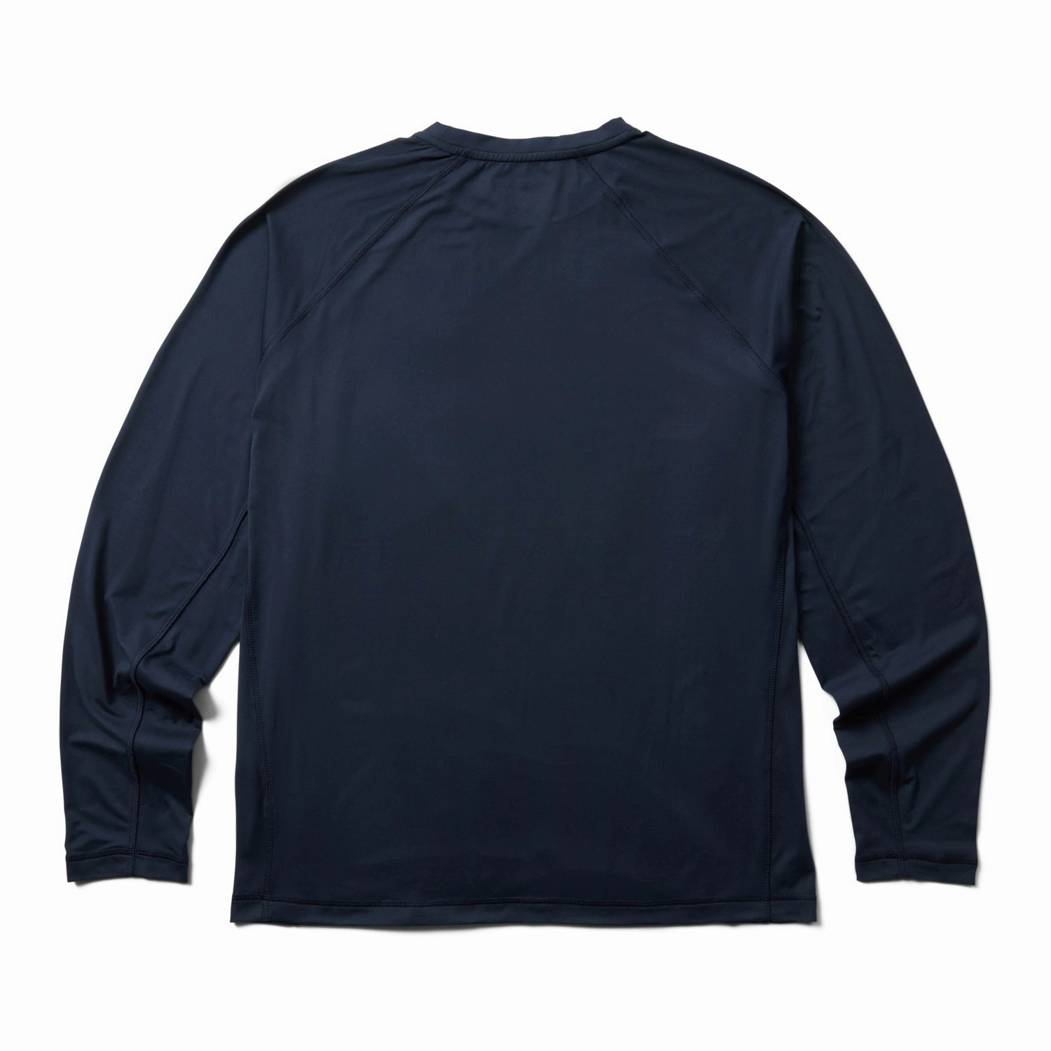 Wolverine Mens Dark Navy Polyester L/S Tactical Sun-Stop Eco Crew Premium Pima Cotton Modern Appeal