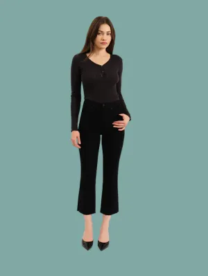 Shy Girl Crop Flare - After Party Chic casual